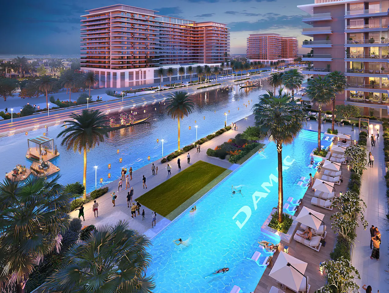 Riverside Views - Indigo 1