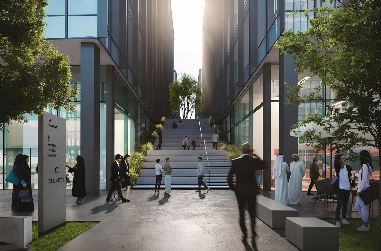 Aljada Central Business District. Buildings 3, 7