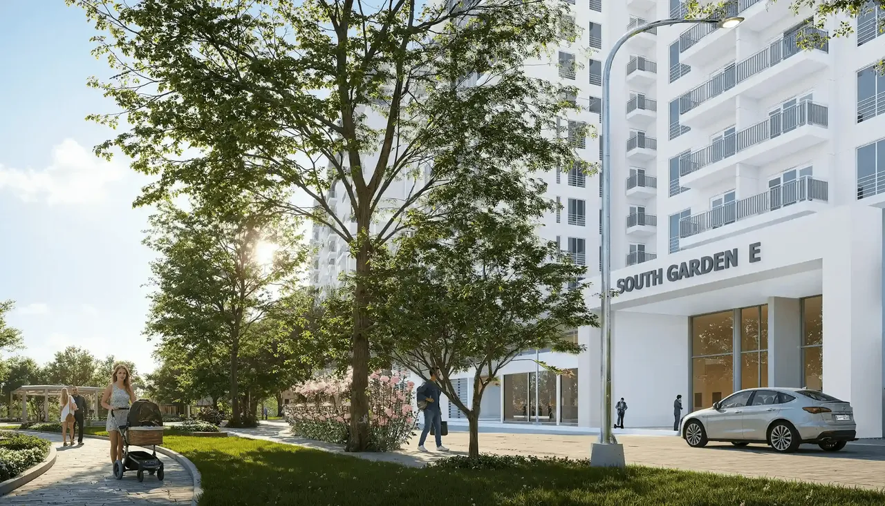 South Garden Buildings D&E